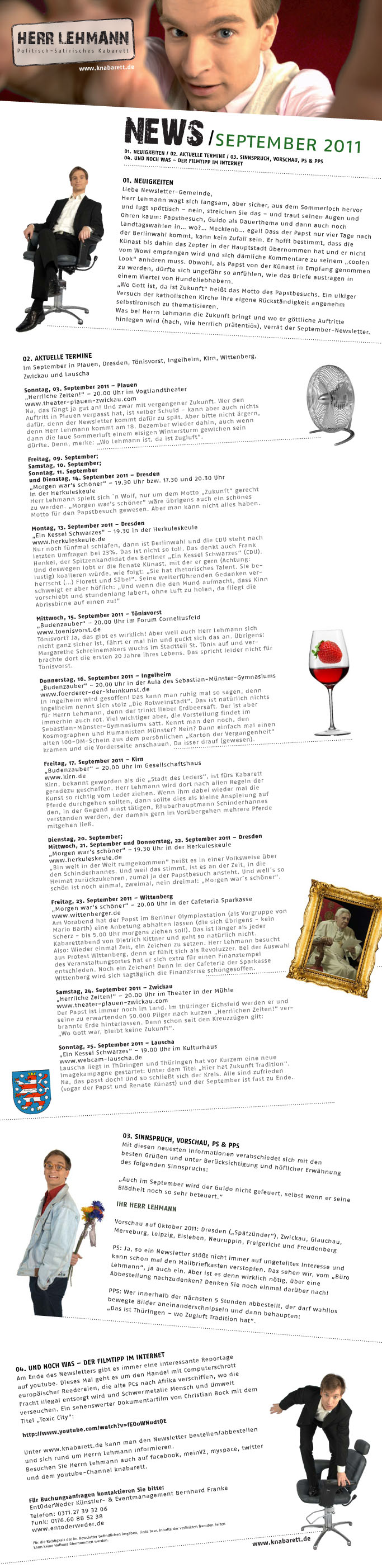 Newsletter September 2011